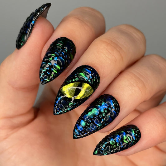 Eye Of The Dragon | Luxury Press On Nails
