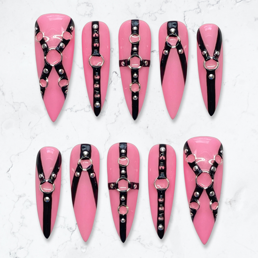 Bondage Barbie | Luxury Press-on Nails